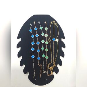 Gold plated bracelets